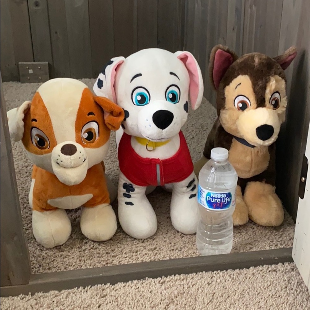 3 Paw Patrol Plushes